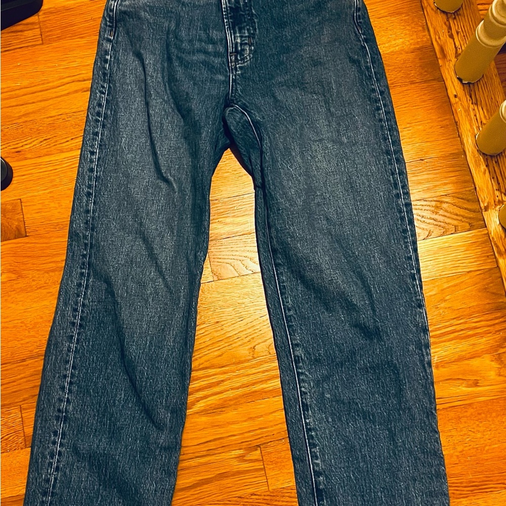 Madewell Medium Wash Perfect Vintage Straight Jean